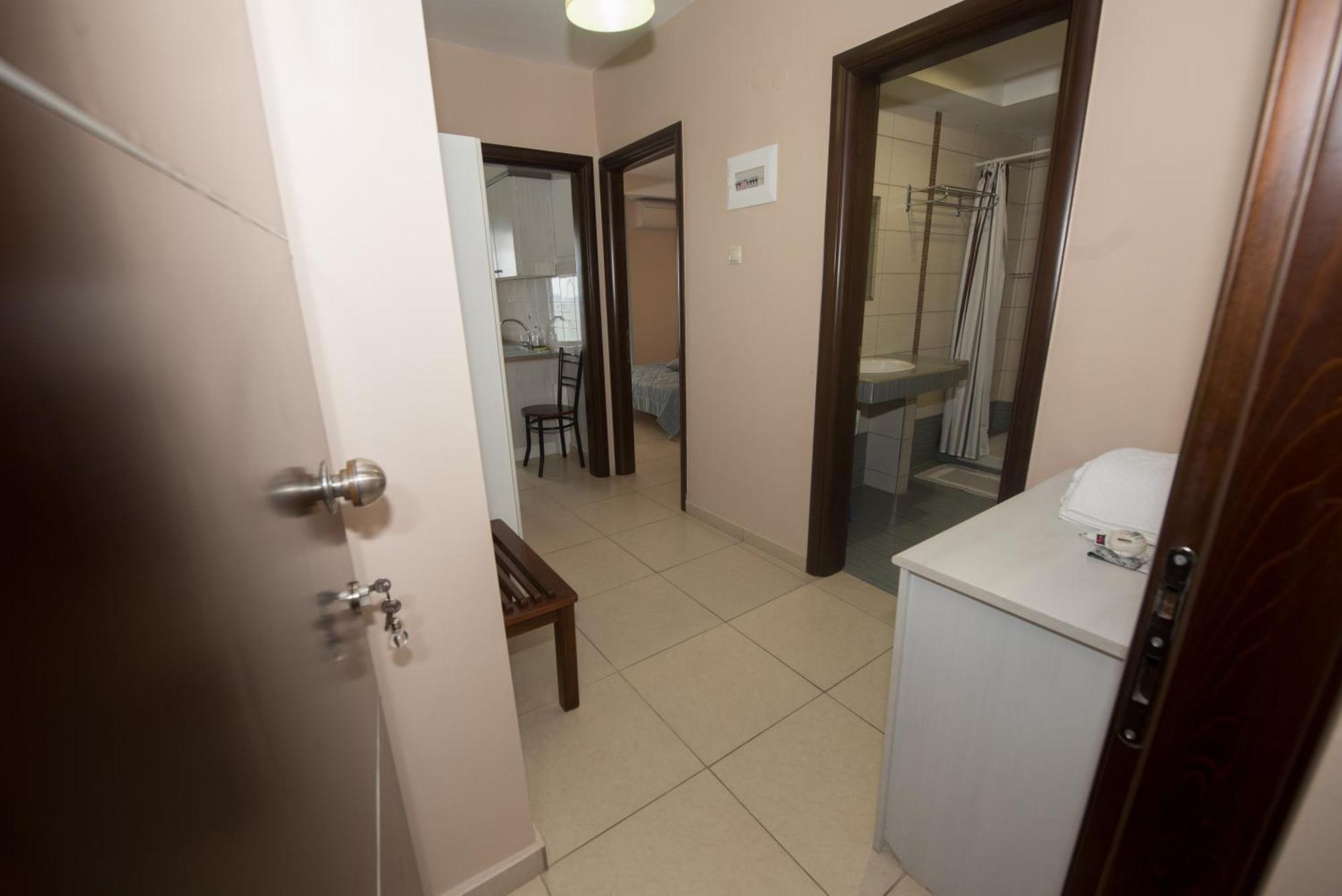 Aris Aparthotel Paralía Kültér fotó