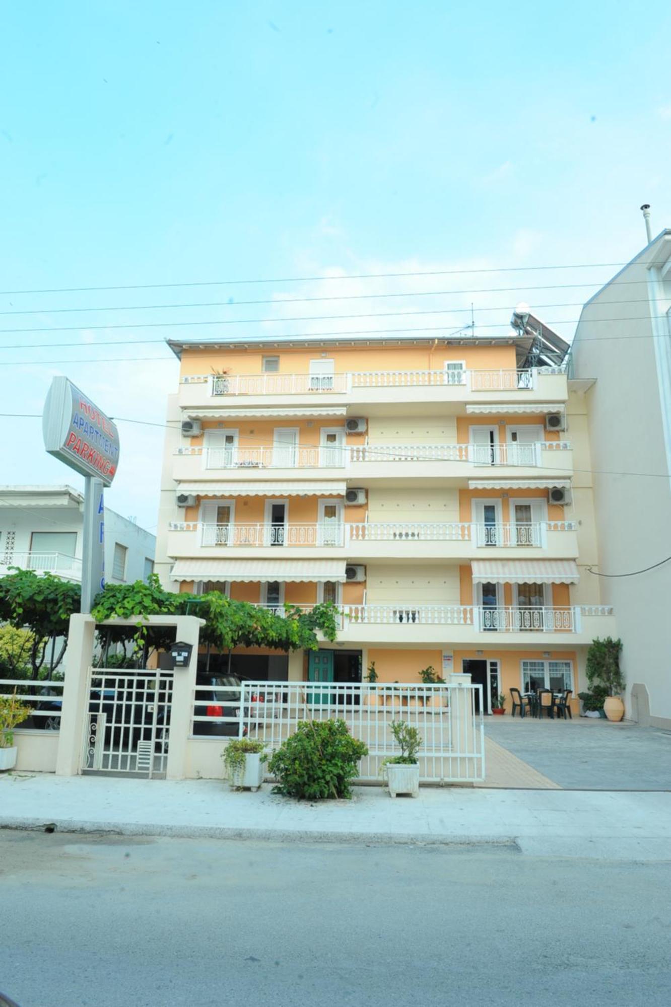 Aris Aparthotel Paralía Kültér fotó