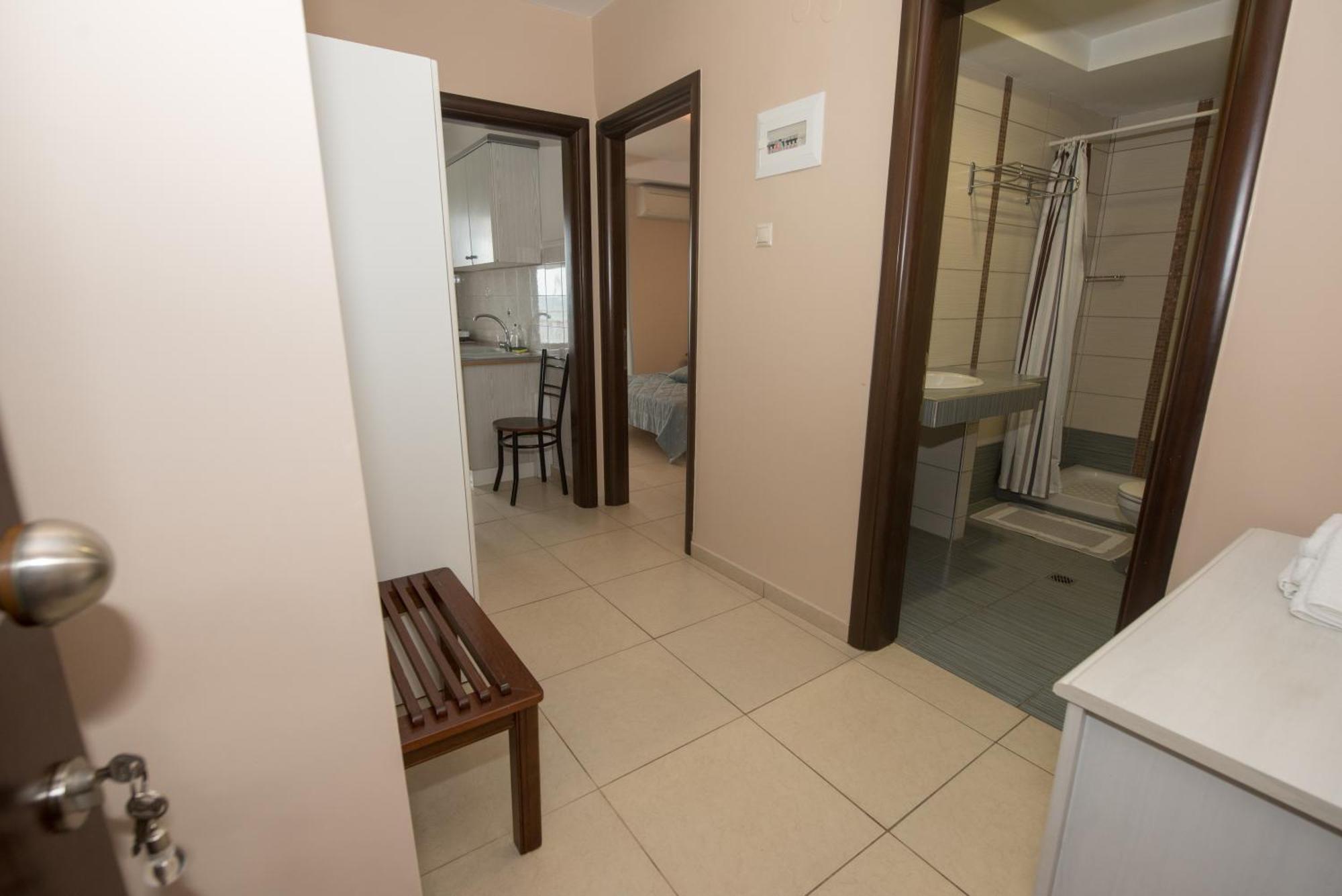 Aris Aparthotel Paralía Kültér fotó