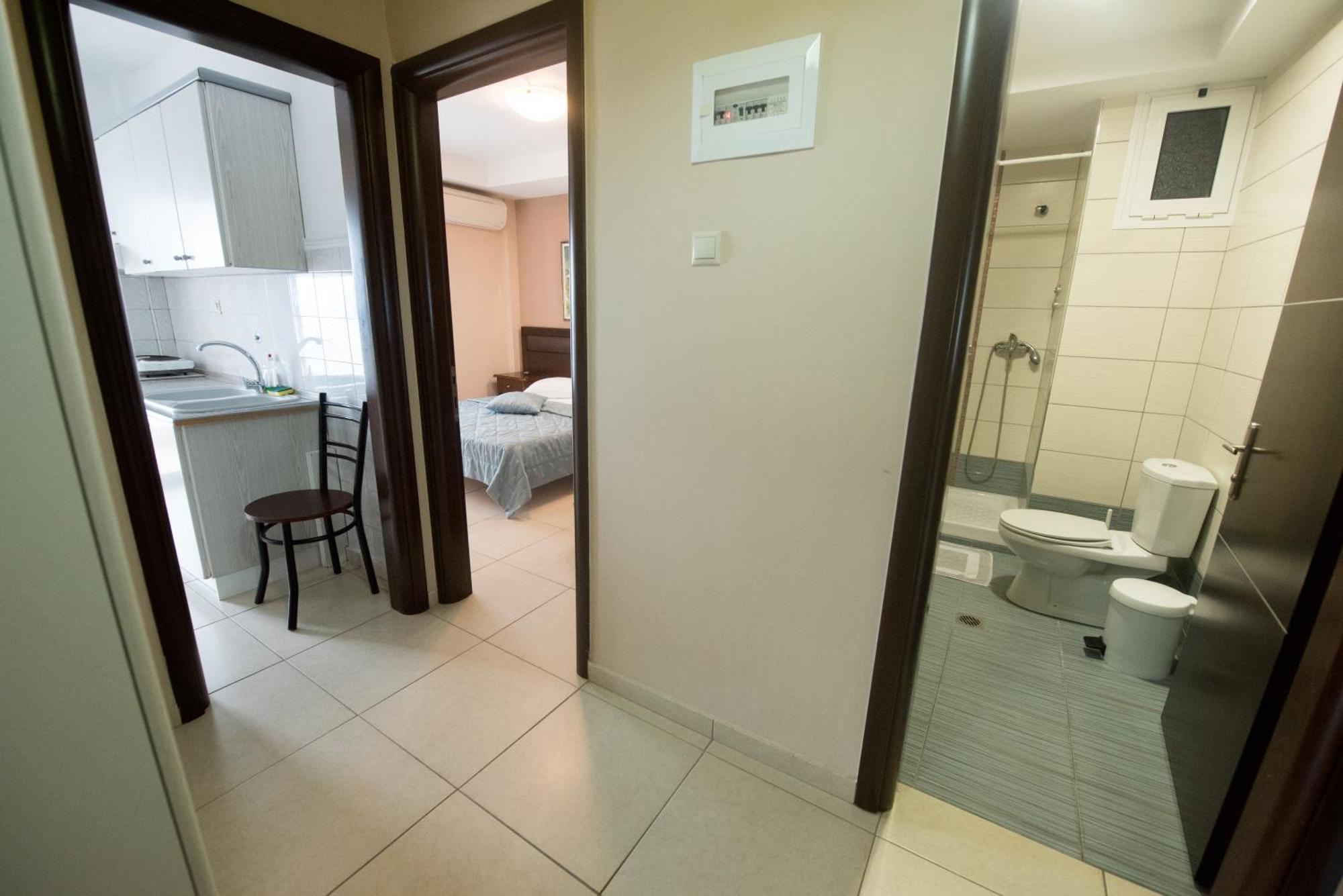 Aris Aparthotel Paralía Kültér fotó